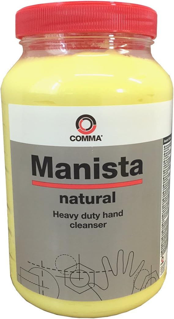 3L Manista Heavy Duty Beaded Hand Cleaner with poly chips Removes oil