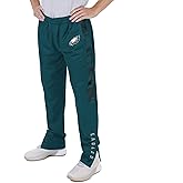 Zubaz Men's NFL Team Color Track Pant with Camo Lines Side Panels