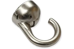 Hangman Products Elephant Ceiling Hook, 1 Hanger, Nickel