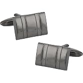 Cuff-Daddy Dark Gunmetal Cufflinks with Presentation Box