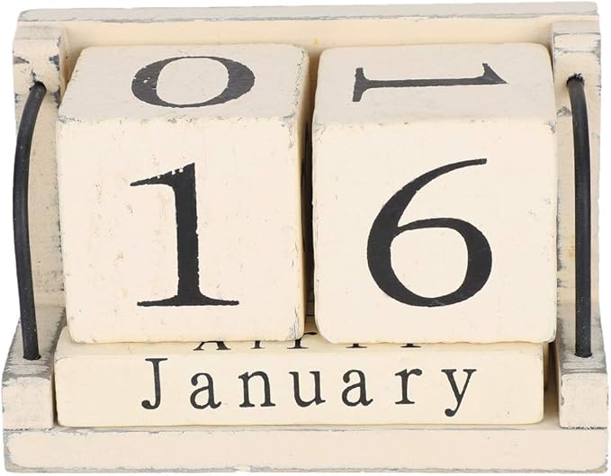 Calendario de escritorio de estilo japonés Calendario perpetuo de