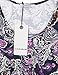 Youtalia Summer Tops for Women, 2017 Fashion Clothing Scoop Neck Paisley Print Flowy Tank Top Purple XX-Large