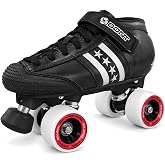 Bont LowCut Quadstar Speed Roller Skates | Low-cut boot, fiberglass base, Australian leather outer, and 6 mm internal heel