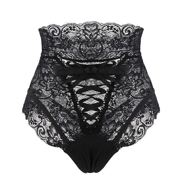 popiv Frauen Damen Spitze String Slips Valentinstag Höschen Tangas Dessous Unterwäsche Slips, MEHRWEG