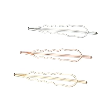 Amazon Com Kitsch Fashion Metal Decorative Bobby Pins Hair