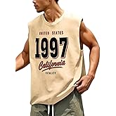 SOLY HUX Men's Graphic Tank Tops Sleeveless Hawaiian Shirts Vintage Muscle Tee Summer Beach Tank Shirts