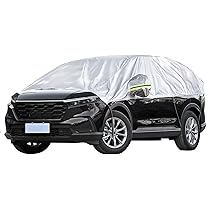 Silverline Car Windshield Ice & Snow Cover - Half Car Cover Sunshade