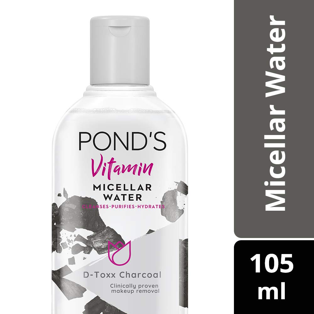 pond's vitamin micellar water charcoal