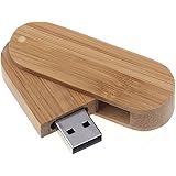 Sannysis(TM) Rotation Wood USB2.0 High Speed Flash Storage Drive Memory Stick 4G 8G 16G 32G 64G (4GB)