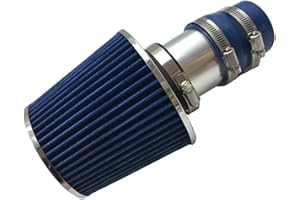 OBUYTO 2.75 Inch Short Ram Air Intake Kit + Filter for Volkswagen Golf Jetta Beetle with 1.8L 1.9L 2.0L 2.8L 1999-2005; for Audi TT/TT Quattro 1.8L Turbo Engine 2000-2006 (Blue)