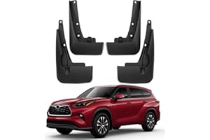 Birbenben Mud Flaps Fit for Toyota Highlander 2020-2025, OEM Style Splash Guards No Drilling Wheel Tire Protector, Mudguards Mudflap Mud Guards for 2021 2022 2023 2024 Highlander