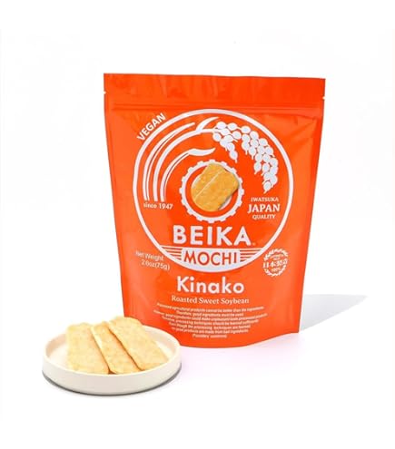 Amazon.com: [Beika Mochi] Mame Mochi Flavor Japanese Rice Mochi