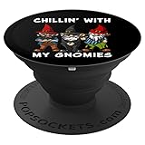 Chillin' With My Gnomies Funny Gnomes Fantasy