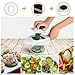 Mandoline Slicer Spiralizer Vegetable Slicer, Juicer-Veggie Slicer With Bowl Container-Food Grater-Julienne Slicer-Zoodle Maker, Spiral Slicer Cutter