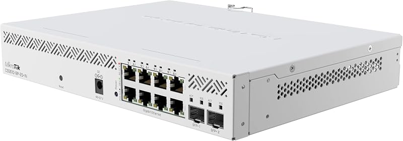 MikroTik CSS610-8P-2S+IN 8 Port PoE+ Network Switch 2 SFP+ Ports