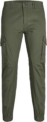 Pantaloni Cargo Slim Fit Boys Verde 158