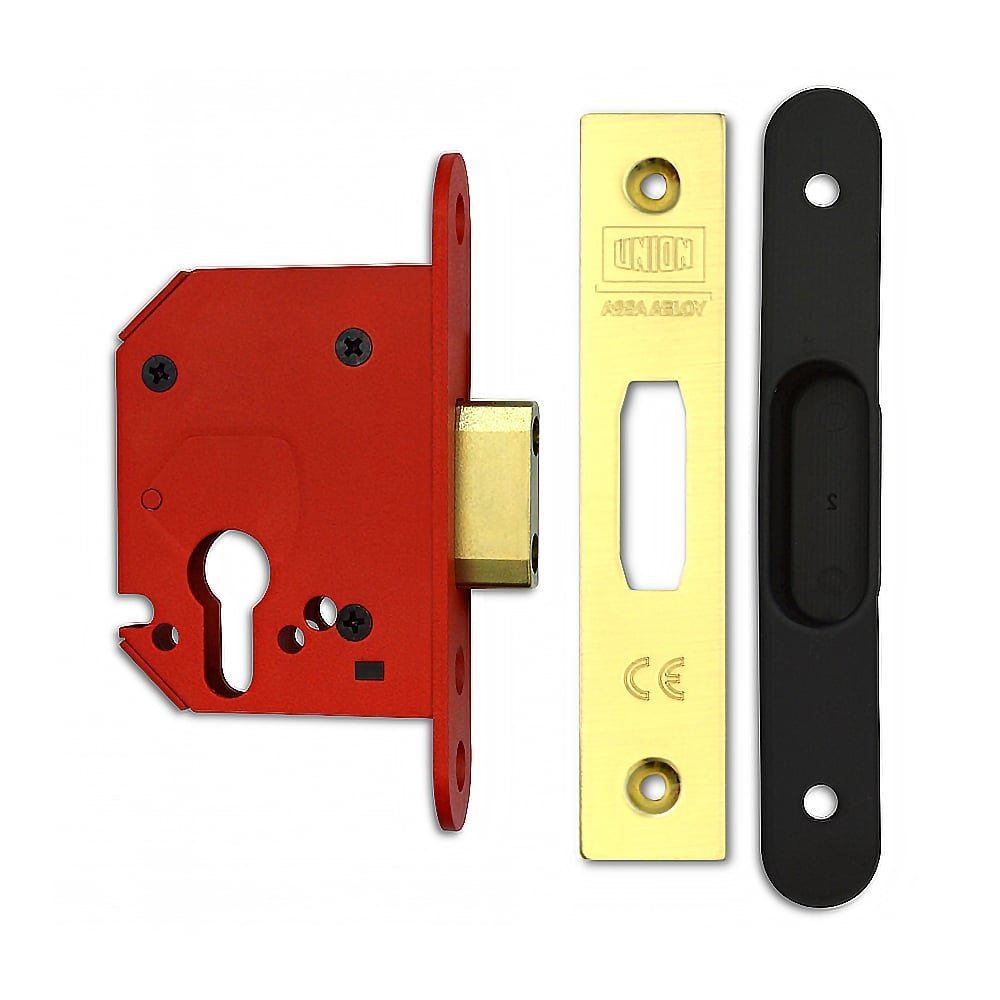 UNION UNNJL21EPB25 Mortice Deadlocks-Euro Cylinder