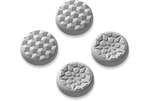 PlayVital Thumb Grip Caps for Steam Deck LCD & OLED, Silicone Thumbsticks Grips Joystick Caps for Steam Deck Accessories - Di