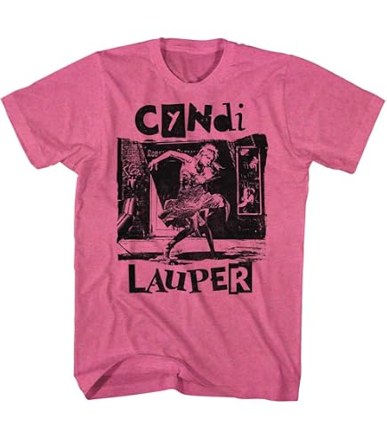 Amazon.com: Cyndi Lauper She's So Unusual Adult Short Sleeve T