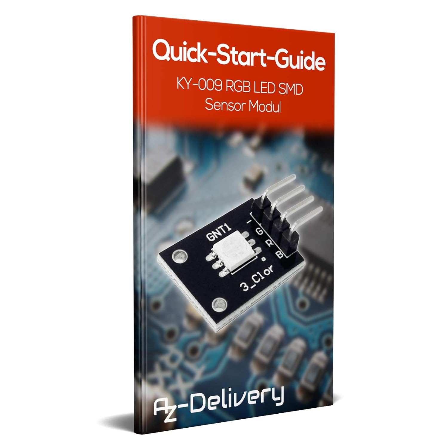 AZDelivery KY-009 RGB LED SMD Module Sensor compatible with Arduino Including E-Book! - Image 5