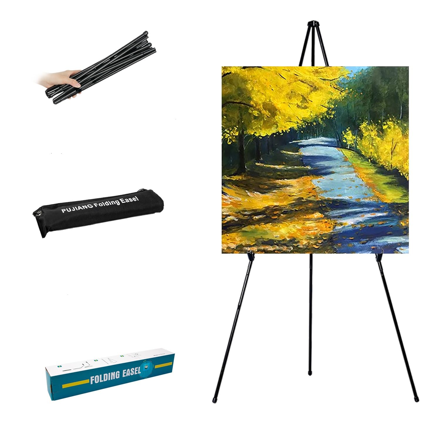 PUJIANG Easel Stand for Signs,63