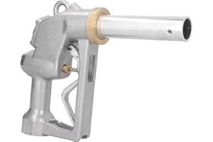 Acouto Automatic Fueling Nozzle 10GPM Fuel Automatic Fueling Nozzle 1.5inch Spout 10GPM for Petrol Kerosene Fuel Refilling Th