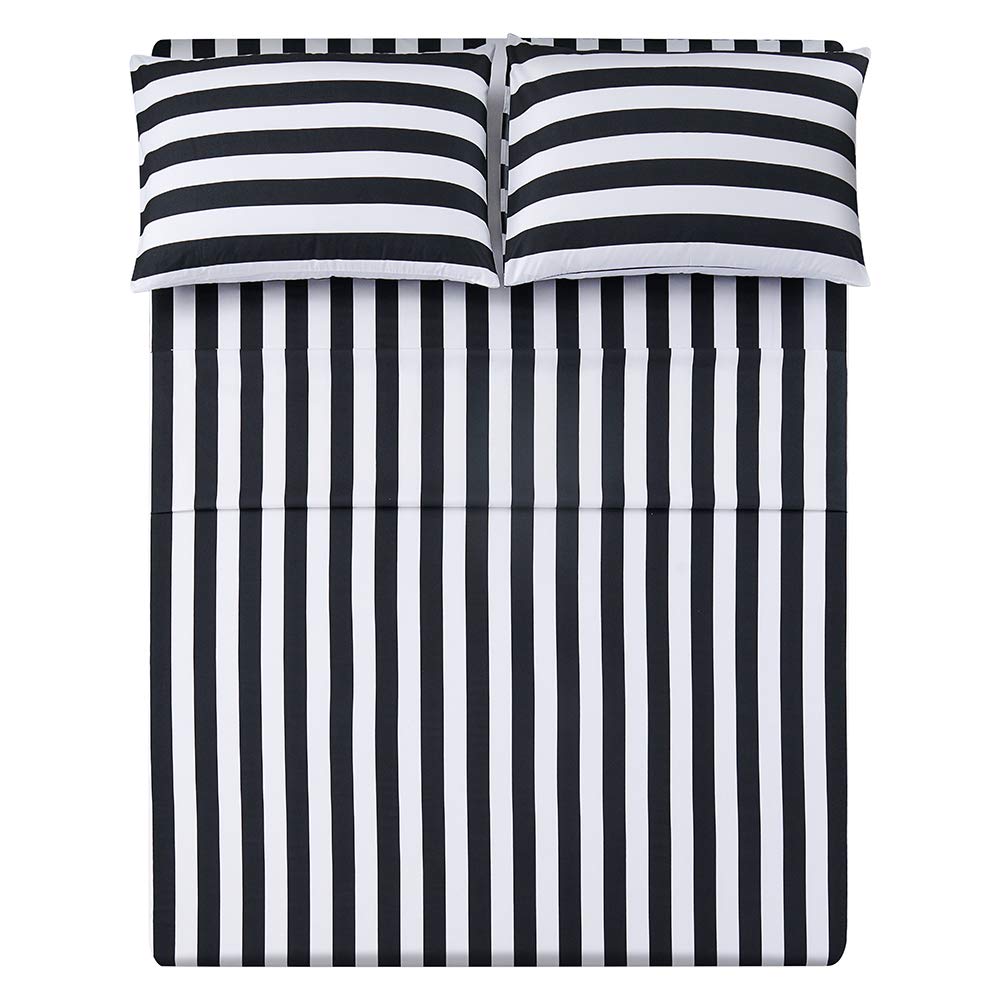 Stripe Sheet Set-4 Piece Super Soft Microfiber