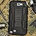 Cocomii Robot Belt Clip Holster Galaxy Note 2 Case, Slim Thin Matte Kickstand Swivel Belt Clip Holster Reinforced Drop Protection Fashion Bumper Cover Compatible with Samsung Galaxy Note 2 (Black)