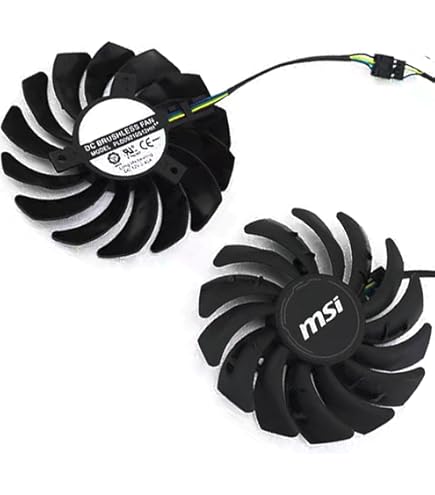 Amazon.com: 1 Pair Graphics Card Cooling Fan GPU Cooler Fan