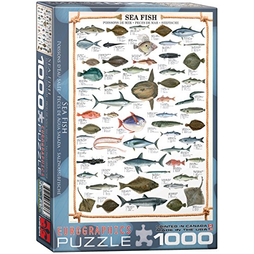 EuroGraphics Sea Fish 1000 Piece Puzzle