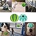 Aidle Interactive Dog Toys,Toy IQ Ball Non-Toxic Dog Chew Toy for Pet IQ Training/Playing/Chewing,Durable Feed Training Tooth Cleaning Ball with Safe Size 2.8