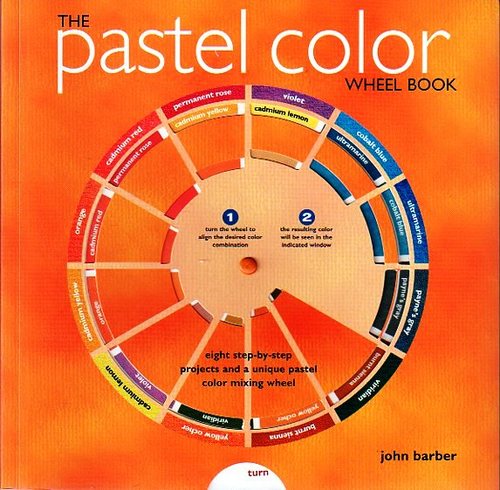Pastel Color Wheel Book Coloring Page