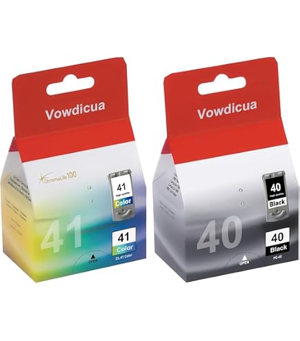 Amazon.com: Canon PG-40 and CL-41 Ink Cartridge Set New : Office