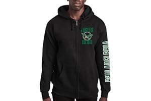 Junk Food x NFL - MVP Zip Hoodie - Unisex Adult Hooded Sweatshirt for Men and Women - Officially Licensed NFL Apparel