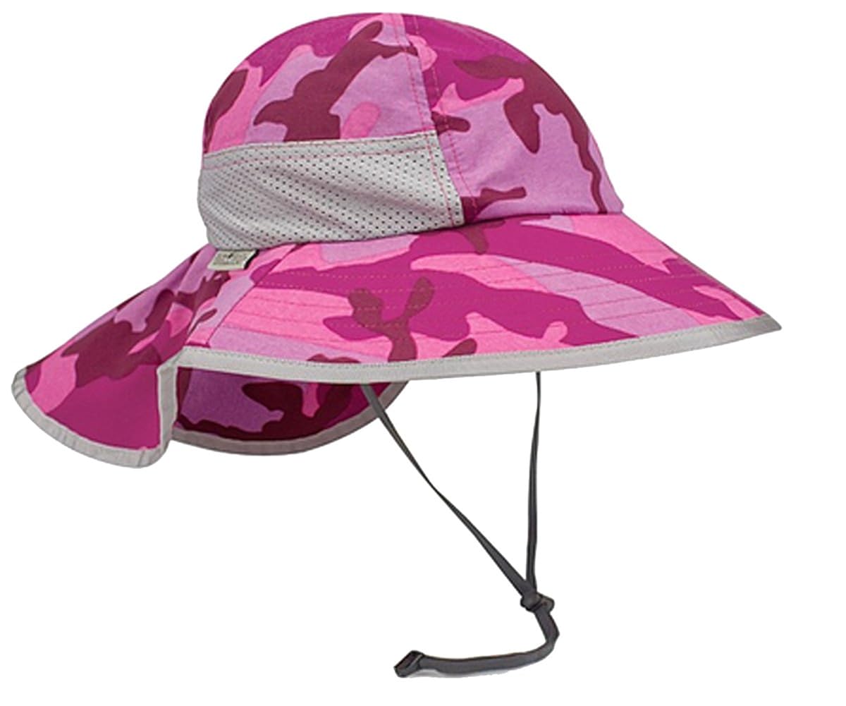 pink camo baby hat