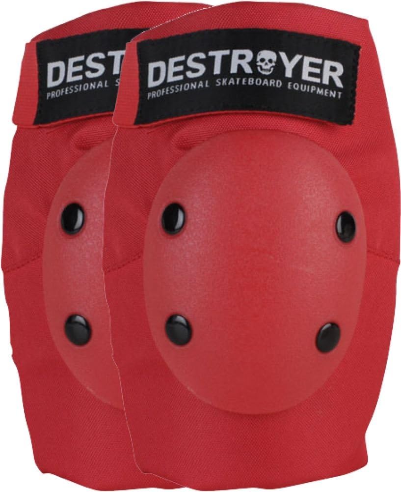 Destroyer Pro Elbow Large Red Skate Pads