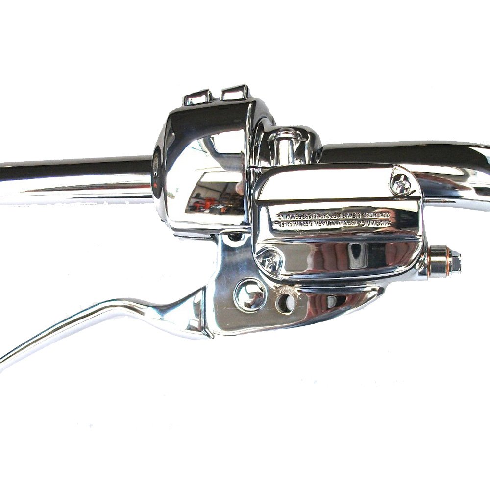 Hill Country Custom Cycles 16" Chrome Ape Hanger Handlebar Prewired Kit – Fits 1996-2006 Harley Softail – Plug & Play – 1.25" Diameter