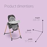 Maxi-Cosi Minla Evolutive Highchair 0–14 Years 60 kg Graphite view 6