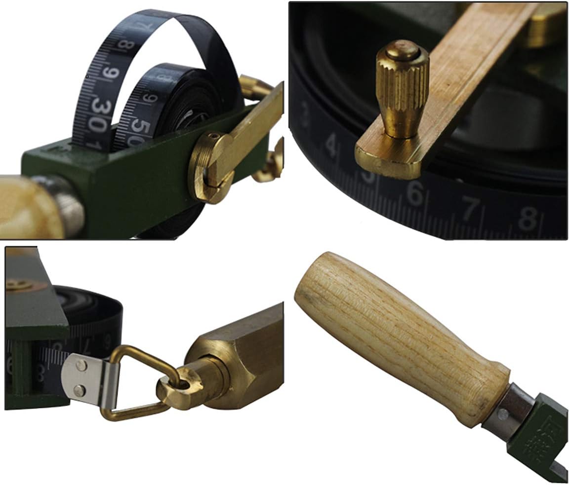 30M Oil Tank Gauging Tapes Fuel Measuring Device with Carbon Steel Tape