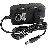 12V DC Power Supply 1.5A Universal AC Adapter | 100-240V 50/60Hz to 12 Volts 1.5Amp Transformer, DC 12V Power Adapter Cord, 5.5mm x 2.5mm Barrel Plug