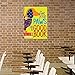 Eureka ''Get Your Paws on a Good Book'' Plaid Dog Themed School Poster Classroom Decoration, 13'' x 19''