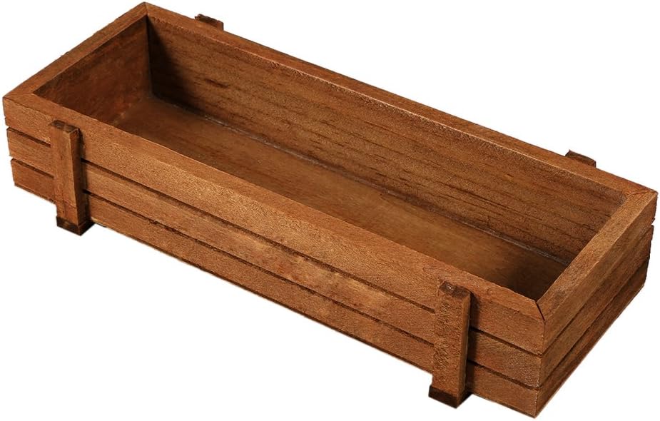 Rectangular Wooden Window Box Garden Planter - Image 3