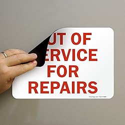 SmartSign - U9-1911-MG_7x10 "Out of Service for
