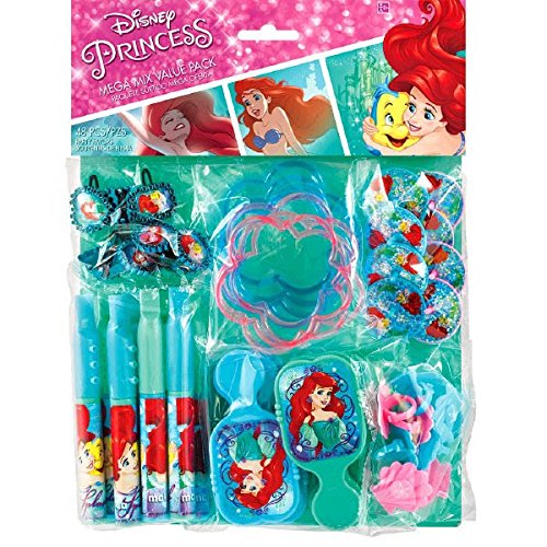 American Greetings The Little Mermaid Party Favor Value Pack