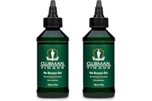 Clubman Pinaud Shave Gel No Bumps After Shave for Men Sensitive Skin 4 oz 2 pack