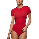 INLYRIC Women's Inbarely Soft Short Sleeve Tops Crew Neck Summer Going Out Tees Basic Slim Fitted Breathable T-Shirt