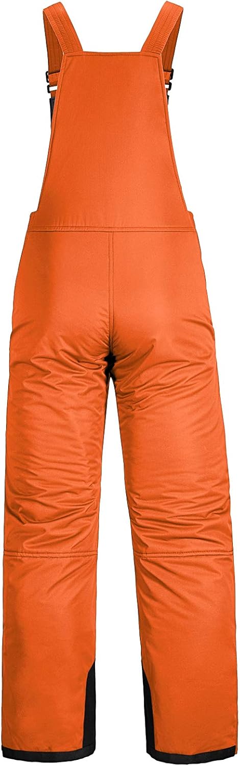 GEMYSE Men's Insulated Waterproof Ski Bib Overalls Winter Snowboarding Pants: Clothing