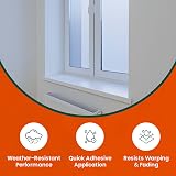 Home.smart UPVC Blanking End Cap 300mm Square Edge Fascia Window Board Trim view 7