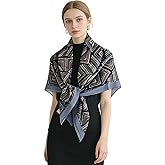 Yesangle 41" Large Square Scarf Hairscarf Fashion Scarves Hair Wrapping Scarfs Night Sleeping Headscarf for Women B06