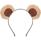 SeBneny Brown Bear Ears Headband Cute Headband Animal Headbands